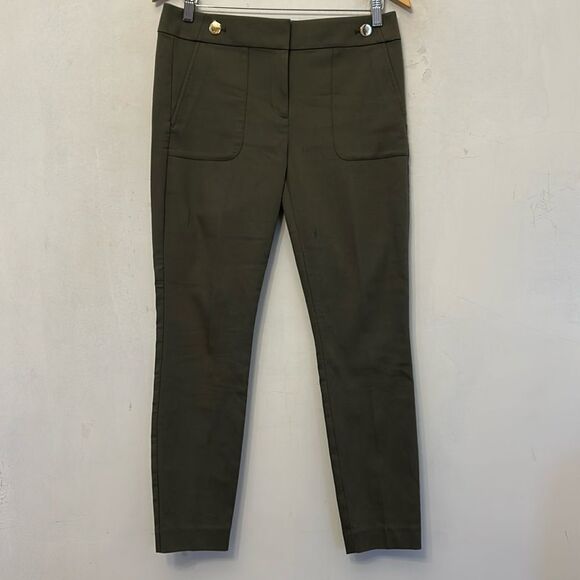 Loft hunter green Marisa fit pants Size 6 EUC - Picture 1 of 8